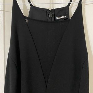 Express mesh inset jumpsuit